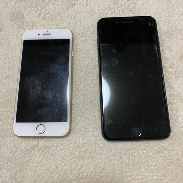 iPhone(アイフォーン)のiPhone6siPhone7plusセット売り スマホ/家電/カメラのスマートフォン/携帯電話(スマートフォン本体)の商品写真