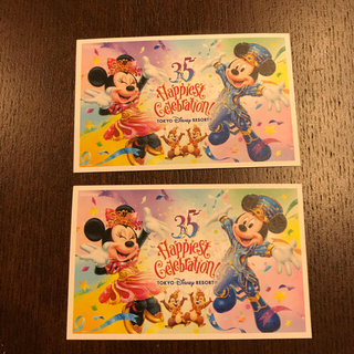 ディズニー(Disney)のジャンピー様専用！ディズニーチケット2枚 有効期限2019.06.28(遊園地/テーマパーク)