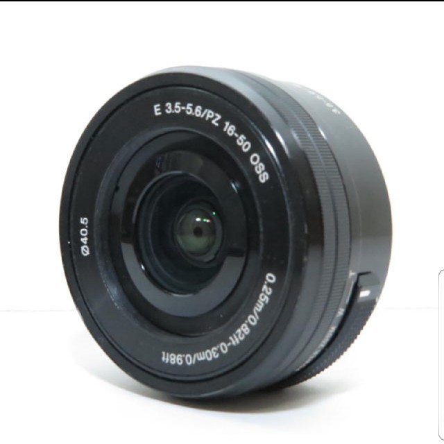 美品 SONY 16-50mm 1:3.5-5.6/PZ OSSブラック