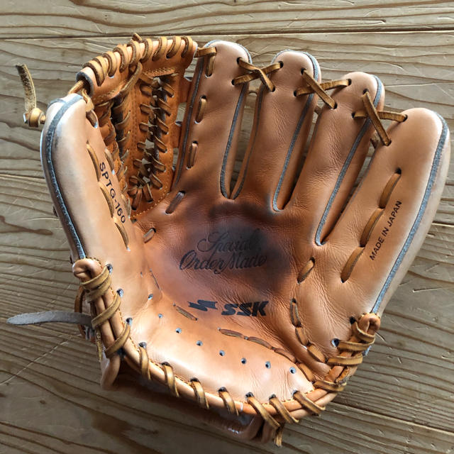 SSK(エスエスケイ)のSSK 野球 野球 内野手 セカンド ショート 軟式用 スペシャル オーダー スポーツ/アウトドアの野球(グローブ)の商品写真