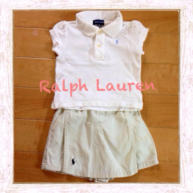 Ralph Lauren(ラルフローレン)の☆お値下げ☆ラルフローレンセット キッズ/ベビー/マタニティのキッズ服女の子用(90cm~)(その他)の商品写真