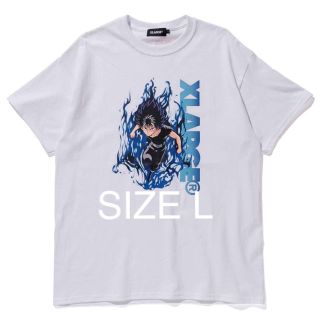 エクストララージ(XLARGE)の送料無料 XLARGE 幽☆遊☆白書 飛影 TEE WHITE L(Tシャツ/カットソー(半袖/袖なし))