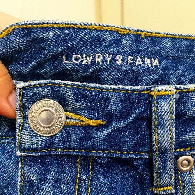 LOWRYS FARM(ローリーズファーム)のローリーズファームデニムパンツ レディースのパンツ(デニム/ジーンズ)の商品写真