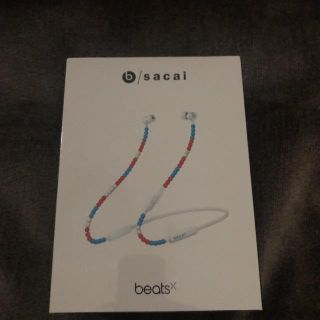 サカイ(sacai)の新品未使用 Beats x Sacai Black beatsx Apple(ヘッドフォン/イヤフォン)