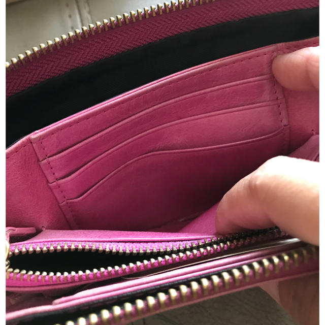 値下げ!ラプチャーraptureお財布ショルダーレオパードハラコピンク