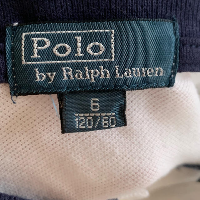 Ralph Lauren(ラルフローレン)のポロシャツ  ラルフローレン 120 6T キッズ/ベビー/マタニティのキッズ服男の子用(90cm~)(その他)の商品写真