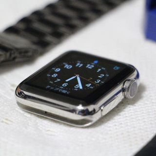 アップルウォッチ(Apple Watch)の初代 Apple Watch 38mm ステンレススチール(腕時計(デジタル))