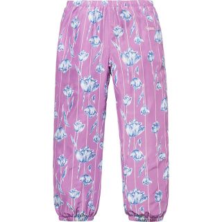 シュプリーム(Supreme)の【即購入可】Floral Silk Track Pant 百合 パンツ(ワークパンツ/カーゴパンツ)