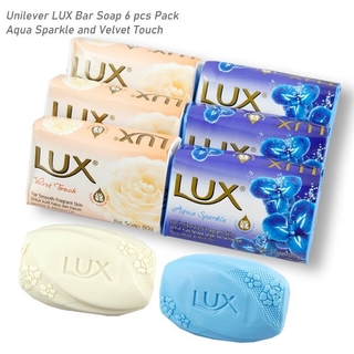 ラックス(LUX)の【新品】ラックス“6個セット”石鹸 《2種類》 ホワイト×3・ブルー×3 LUX(ボディソープ/石鹸)