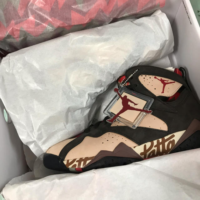 PATTA × NIKE AIR JORDAN 7 OG SP 27cm