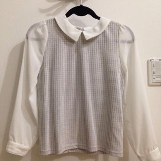 レトロガール(RETRO GIRL)の袖シフォンtops(シャツ/ブラウス(長袖/七分))