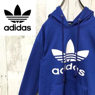 アディダス(adidas)のアディダスオリジナルス☆トレフォイルロゴ  ビッグロゴ プルオーバー パーカー(パーカー)