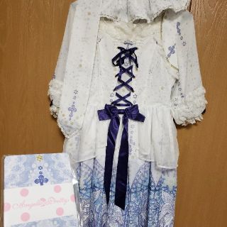 アンジェリックプリティー(Angelic Pretty)のAngelic Pretty LuminousSanctuary ドレス 白(ひざ丈ワンピース)