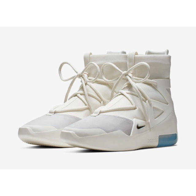 人気のショッピング NIKE AIR FEAR OF GOD 1 SAIL 26cm ナイキ