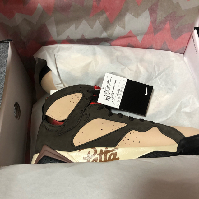 アトモス AIR JORDAN 7 patta collection 28.5 1