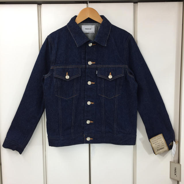 YAECA - 新品!YAECA インディゴ染め 13oz 3rd デニム ジャケット(S)の