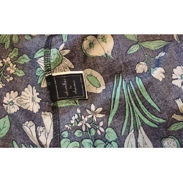 chambre de charme(シャンブルドゥシャーム)のシャンブル ドゥ シャーム 植物柄ワンピース レディースのワンピース(ロングワンピース/マキシワンピース)の商品写真