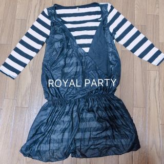 ロイヤルパーティー(ROYAL PARTY)のROYAL  PARTY  カジュアルワンピース　トップス(その他)