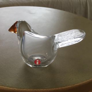 イッタラ(iittala)のイッタラ シエッポ クリア×セビリアオレンジ(置物)