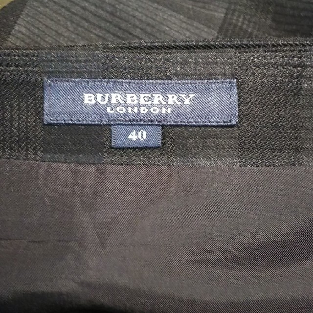 BURBERRY(バーバリー)のバーバリー40* センタープリーツスカート レディースのスカート(ひざ丈スカート)の商品写真