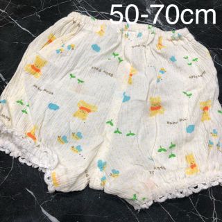 ディズニー(Disney)のプーさん かぼちゃパンツ ショートパンツ 50-70cm(パンツ)