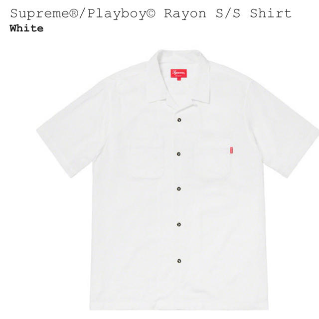 トップスsupreme playboy rayon shirt