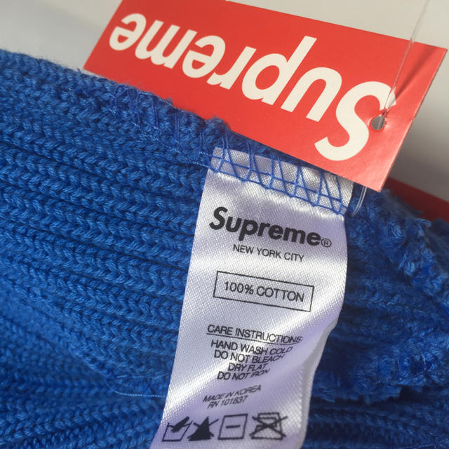 Supreme(シュプリーム)の Supreme Overdyed Ribbed Beanie ニット帽 メンズの帽子(ニット帽/ビーニー)の商品写真