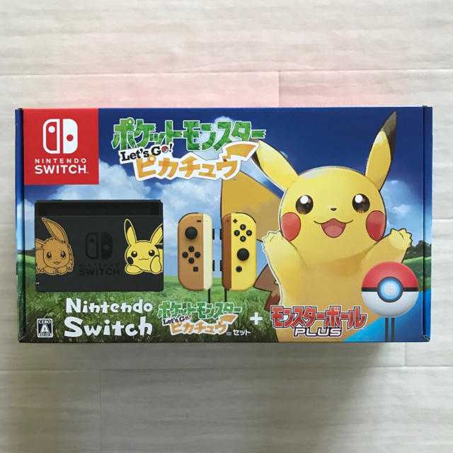 エンタメ/ホビー新品未開封 Nintendo Switch 本体 ピカチュウセット