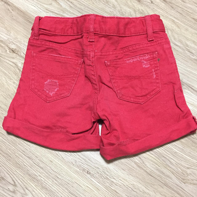 GAP Kids(ギャップキッズ)のダメージ加工 ショーパン キッズ/ベビー/マタニティのキッズ服女の子用(90cm~)(パンツ/スパッツ)の商品写真