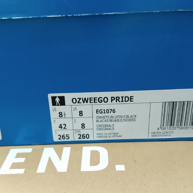 【日本未発売！】adidas Originals OZWEEGO Pride