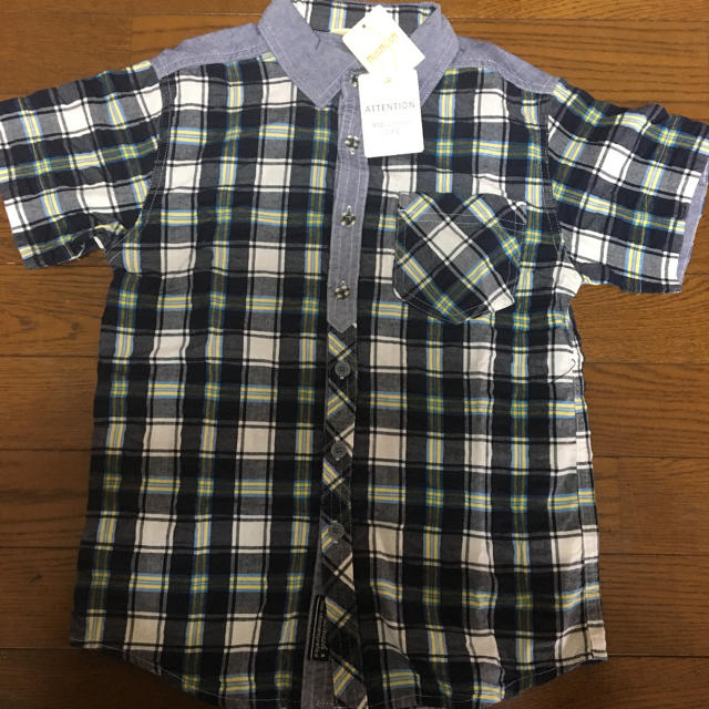 HusHush(ハッシュアッシュ)のハシュアシュ シャツ キッズ/ベビー/マタニティのキッズ服男の子用(90cm~)(Tシャツ/カットソー)の商品写真