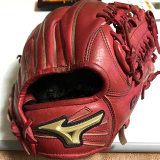 ミズノ(MIZUNO)のミズノ グローバルエリート 少年軟式野球グローブ  長野久義モデル(グローブ)