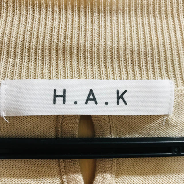 H.A.K(ハク)の新品☆ＨＡＫカットソー レディースのトップス(カーディガン)の商品写真