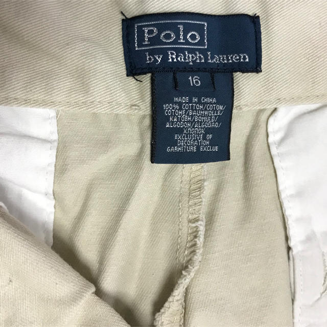 POLO RALPH LAUREN(ポロラルフローレン)のポロラルフローレン パンツ サイズ16 レディースのパンツ(カジュアルパンツ)の商品写真