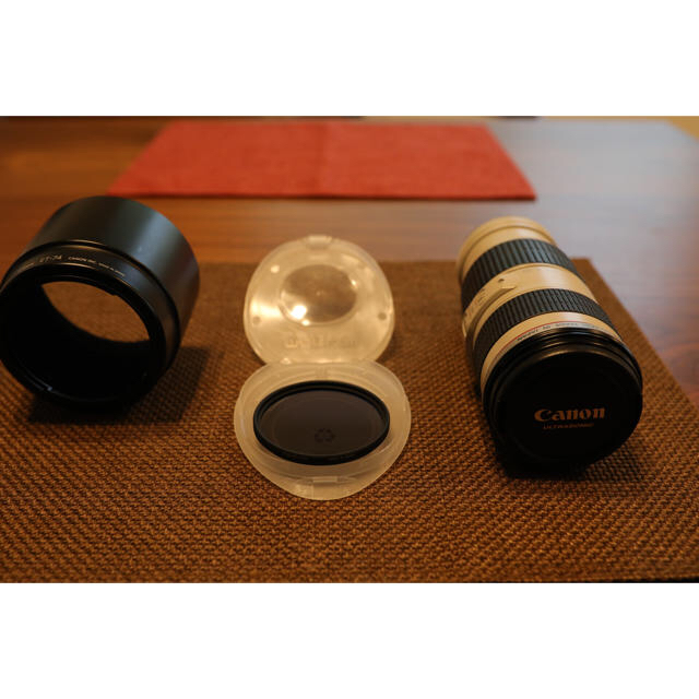 Canon - Canon EF70-200mm F4L IS USMの通販 by ちーぱか's shop｜キヤノンならラクマ 新品定番