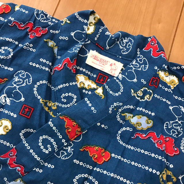 PEANUTS(ピーナッツ)の甚平95 SNOOPY PEANUTS キッズ/ベビー/マタニティのキッズ服男の子用(90cm~)(甚平/浴衣)の商品写真