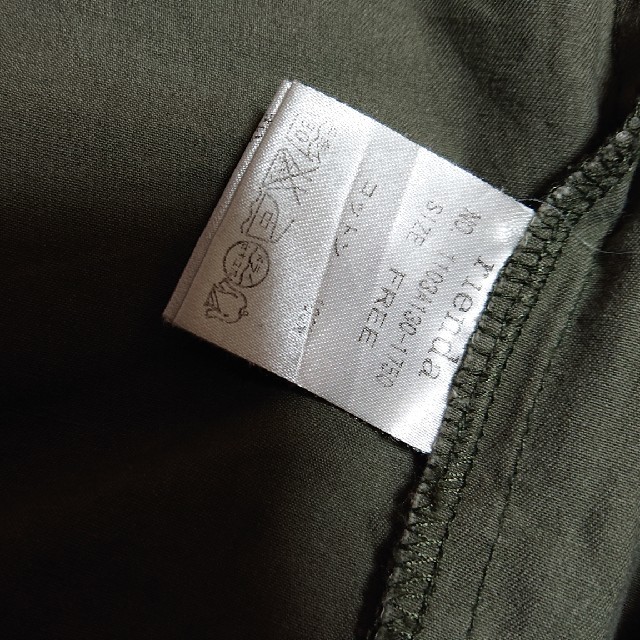 rienda(リエンダ)のrienda カーキシャツ レディースのジャケット/アウター(ミリタリージャケット)の商品写真