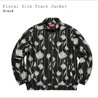 シュプリーム(Supreme)の【L】Supreme Floral Silk Track Jacket(ブルゾン)