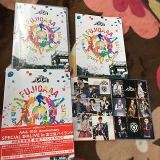 トリプルエー(AAA)の AAA 10th Anniversary SPECIAL 野外LIVE DVD(ミュージック)