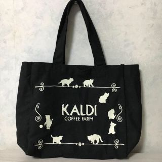 カルディ(KALDI)のカルディ 猫バッグ(日用品/生活雑貨)