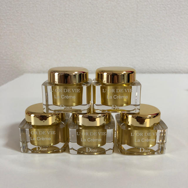 Dior(ディオール)のDior オードヴィ ラ クレーム サンプルサイズ5ml ×5個 新品 未開封品 コスメ/美容のスキンケア/基礎化粧品(フェイスクリーム)の商品写真