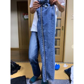 最安値 ジョンローレンスサリバン 19ss ジップデニム インディゴ 44 最安値 ジョンローレンスサリバン 19ss ジップデニム インディゴ 44