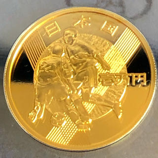 2002FIFAワールドカップ記念１万円金貨プルーフ貨幣セット(貨幣)