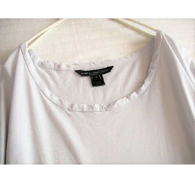 MARC BY MARC JACOBS(マークバイマークジェイコブス)のMARC JACOBSマークジェイコブスTシャツビーチ柄ブルーグレーバカンス レディースのトップス(Tシャツ(半袖/袖なし))の商品写真