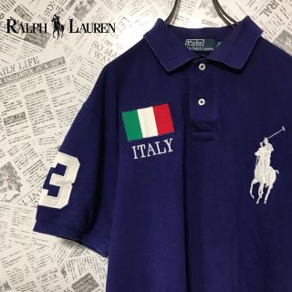 ポロラルフローレン(POLO RALPH LAUREN)の90s ポロラルフローレン ポロシャツ ワンポイント刺繍(ポロシャツ)