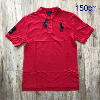 ラルフローレン(Ralph Lauren)のラルフローレン ラスト1枚 赤 ポロシャツ 150(Tシャツ/カットソー)