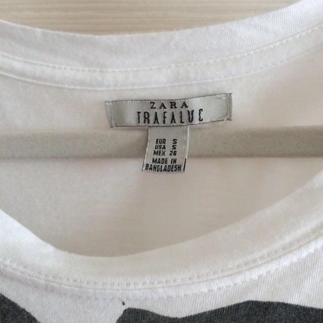 ZARA(ザラ)のザラZARAのTシャツ レディースのトップス(Tシャツ(半袖/袖なし))の商品写真