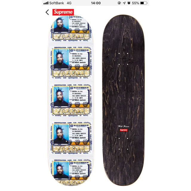 Supreme(シュプリーム)のｽｹﾎﾞｰ スポーツ/アウトドアのスポーツ/アウトドア その他(スケートボード)の商品写真