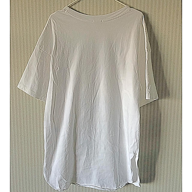 GU(ジーユー)のロングTシャツ レディースのトップス(Tシャツ(半袖/袖なし))の商品写真