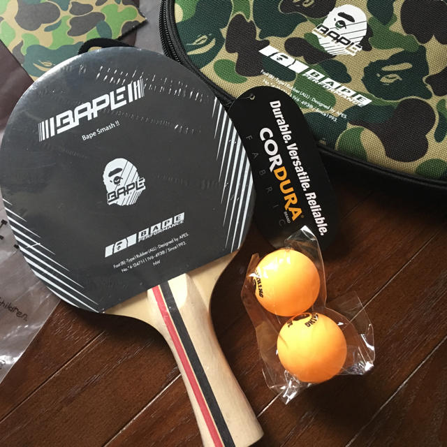 A BATHING APE(アベイシングエイプ)のBAPE ABC TABLE TENNIS SET  エンタメ/ホビーのフィギュア(その他)の商品写真